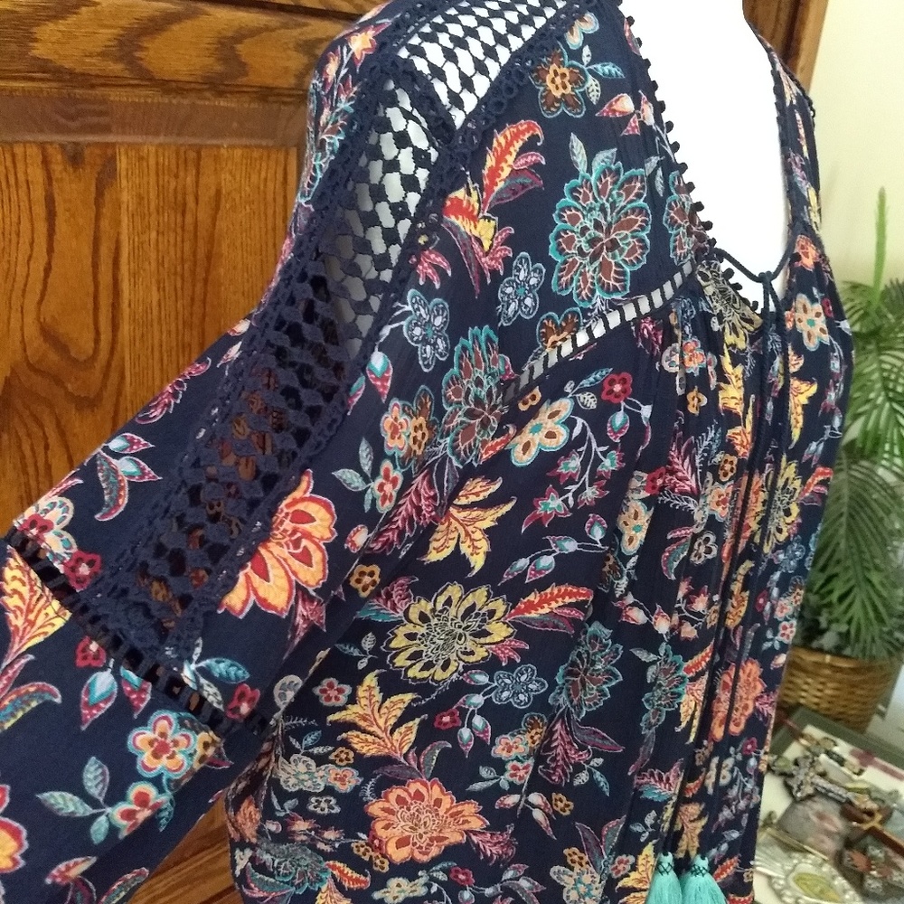 Bo Ho Peasant Blouse